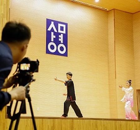 중국cctv, 본교에서 '무술'을 주제로 다큐<무림외전> 촬영